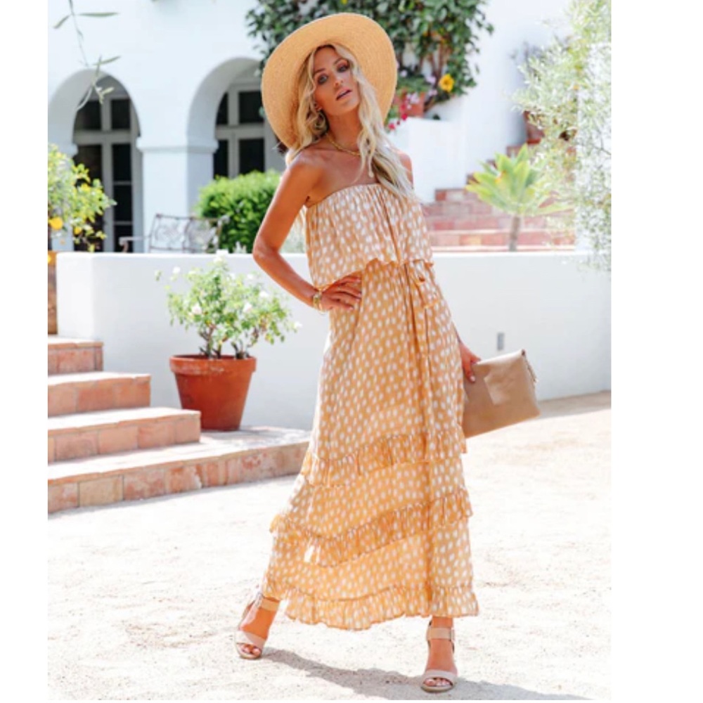 Large Vici Collection Maxi Dress